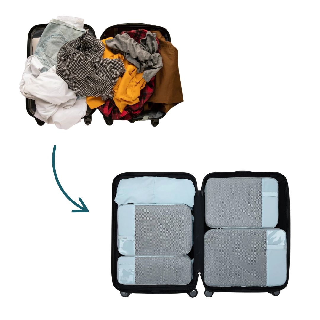 Ne perdez plus de temps à chercher vos affaires dans votre valise.