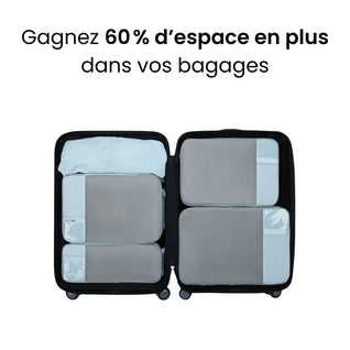 Kit voyage YumiPack – 6 cubes compressibles